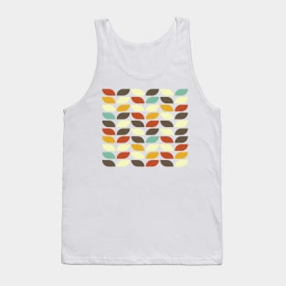 Geometric Pattern: Leaf: Autumn Tank Top